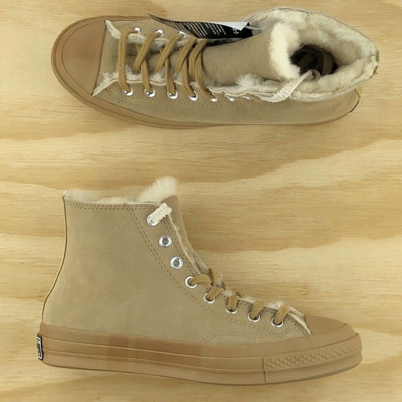 Converse Chuck Taylor 70 Shearling Lined Sneakers